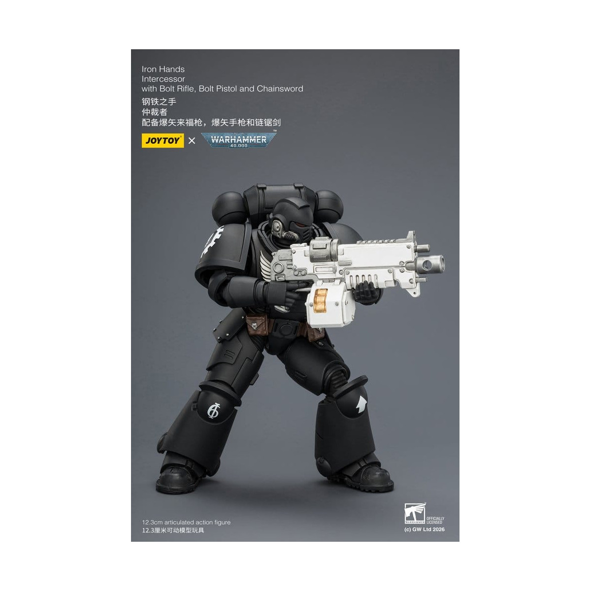 JoyToy Space Marines - Iron Hands - Intercesores 1/18 - Warhammer 40K