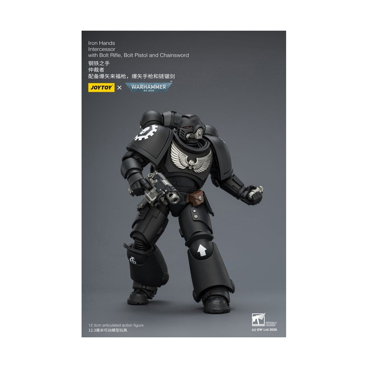 JoyToy Space Marines - Iron Hands - Intercesores 1/18 - Warhammer 40K