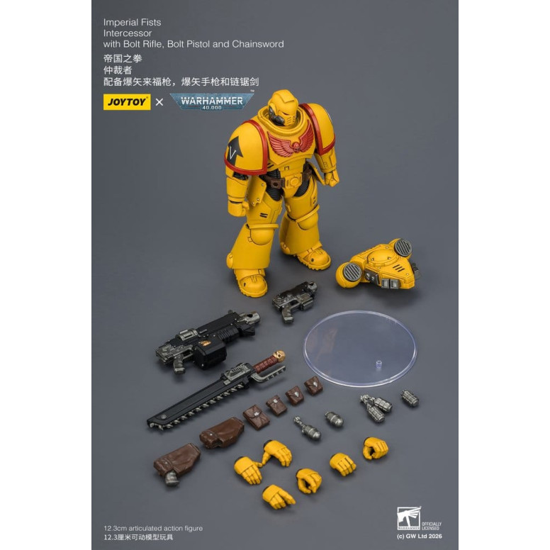 JoyToy Space Marines - Imperial Fists - Intercesores 1/18 - Warhammer 40K