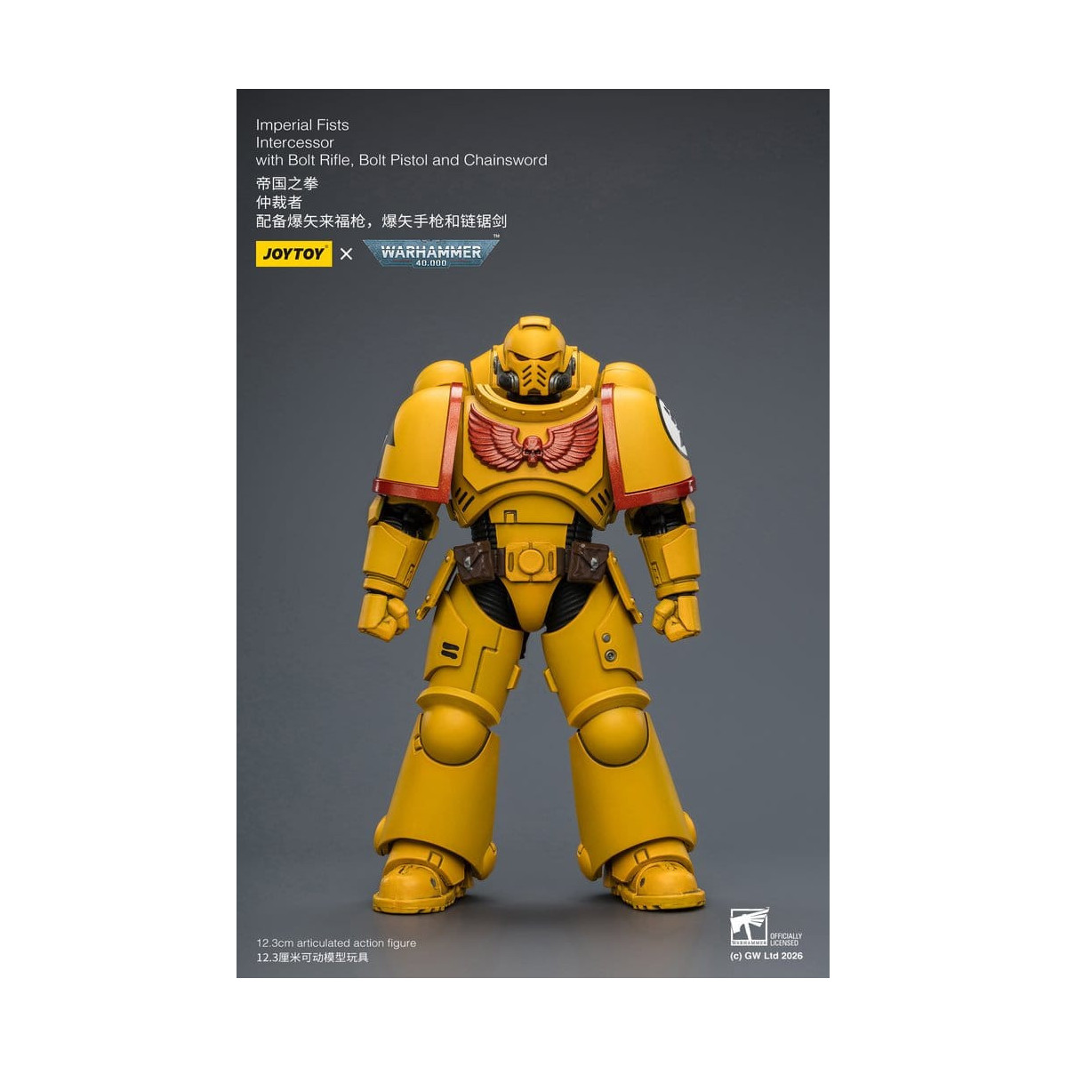 JoyToy Space Marines - Imperial Fists - Intercesores 1/18 - Warhammer 40K