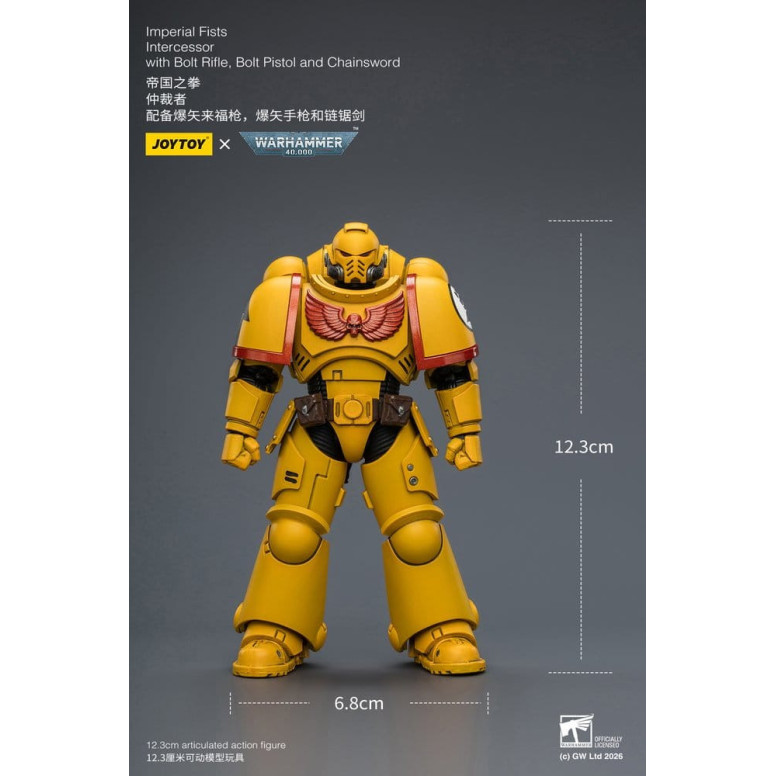 JoyToy Space Marines - Imperial Fists - Intercesores 1/18 - Warhammer 40K