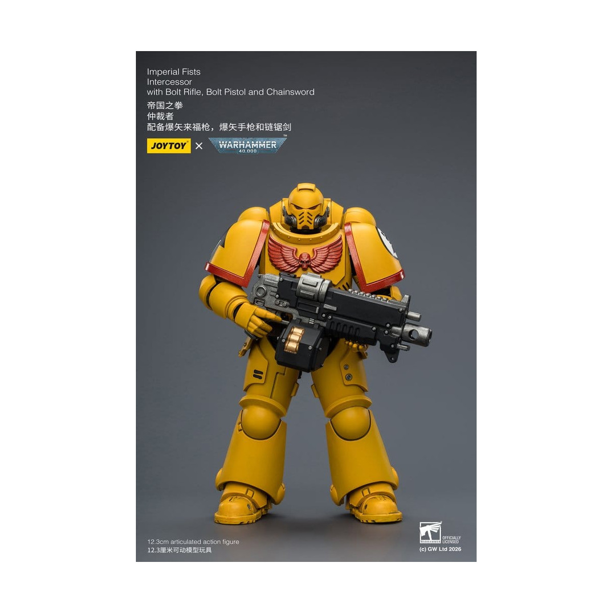 JoyToy Space Marines - Imperial Fists - Intercesores 1/18 - Warhammer 40K