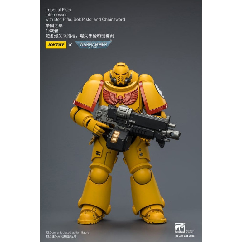 JoyToy Space Marines - Imperial Fists - Intercesores 1/18 - Warhammer 40K