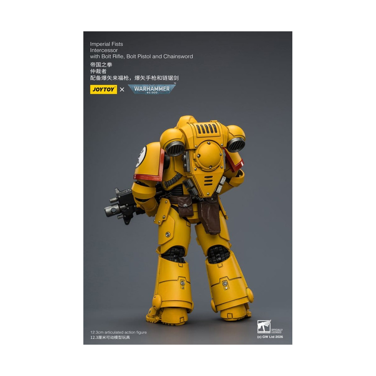 JoyToy Space Marines - Imperial Fists - Intercesores 1/18 - Warhammer 40K