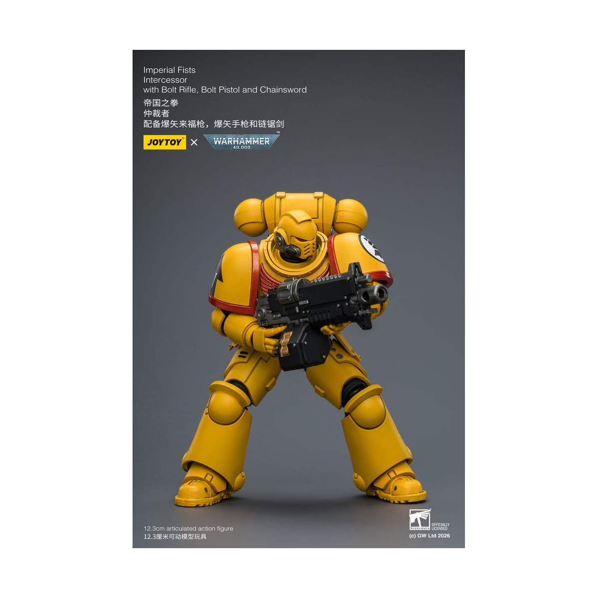 JoyToy Space Marines - Imperial Fists - Intercesores 1/18 - Warhammer 40K