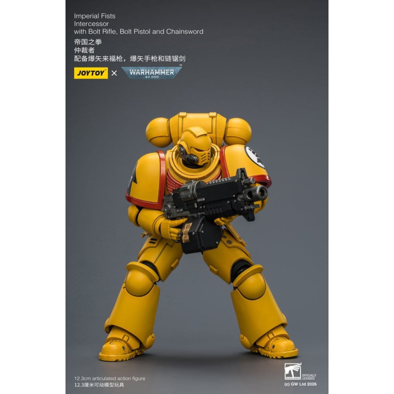 JoyToy Space Marines - Imperial Fists - Intercesores 1/18 - Warhammer 40K