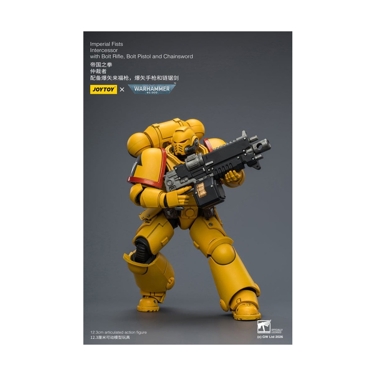 JoyToy Space Marines - Imperial Fists - Intercesores 1/18 - Warhammer 40K