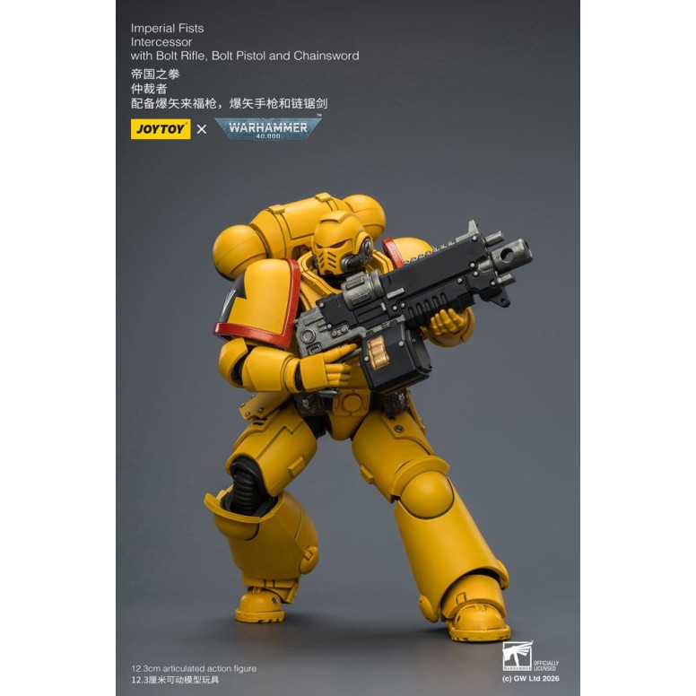 JoyToy Space Marines - Imperial Fists - Intercesores 1/18 - Warhammer 40K