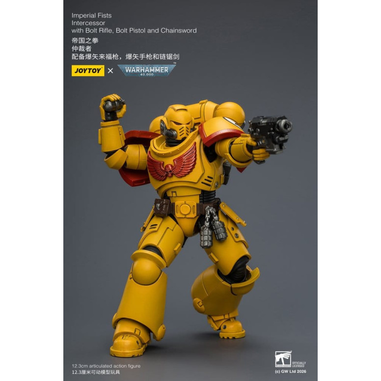 JoyToy Space Marines - Imperial Fists - Intercesores 1/18 - Warhammer 40K