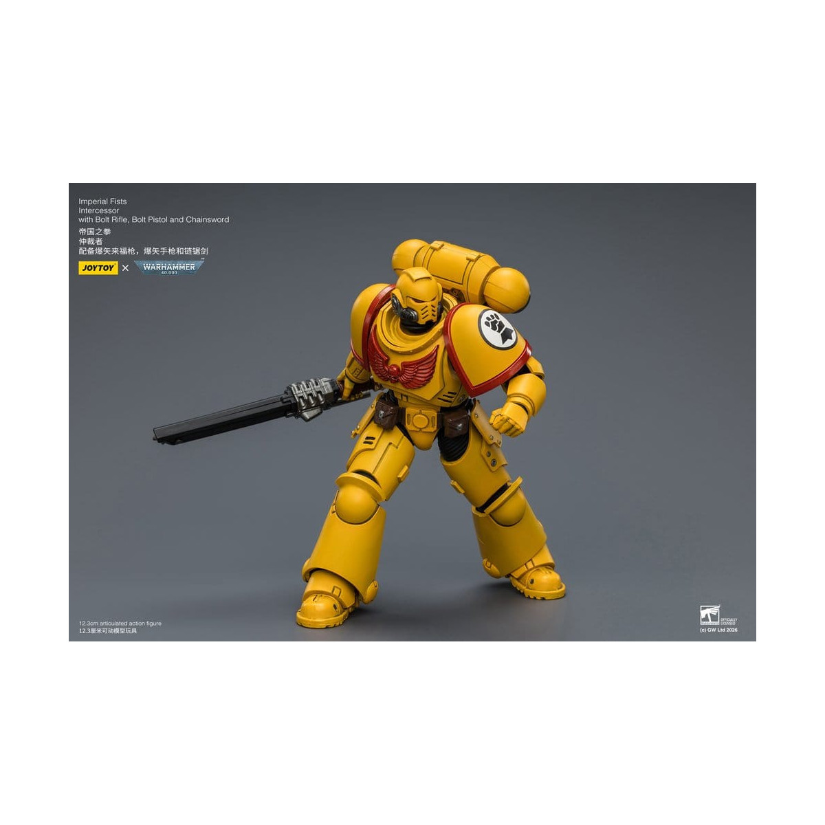 JoyToy Space Marines - Imperial Fists - Intercesores 1/18 - Warhammer 40K