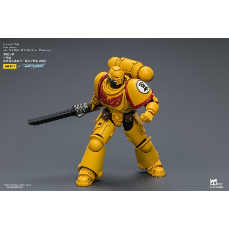 JoyToy Space Marines - Imperial Fists - Intercesores 1/18 - Warhammer 40K