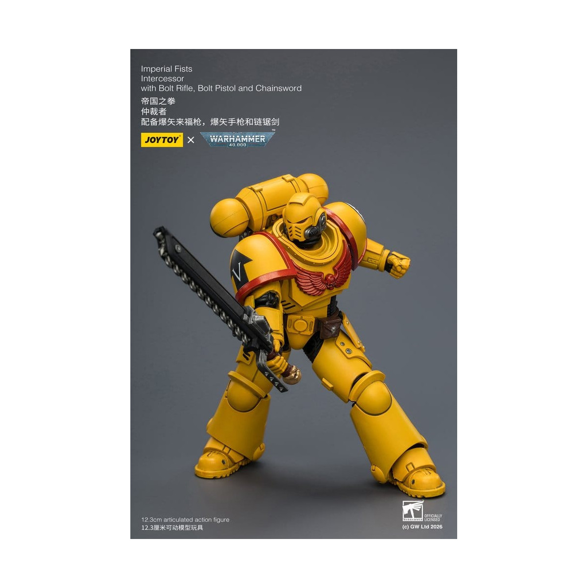 JoyToy Space Marines - Imperial Fists - Intercesores 1/18 - Warhammer 40K