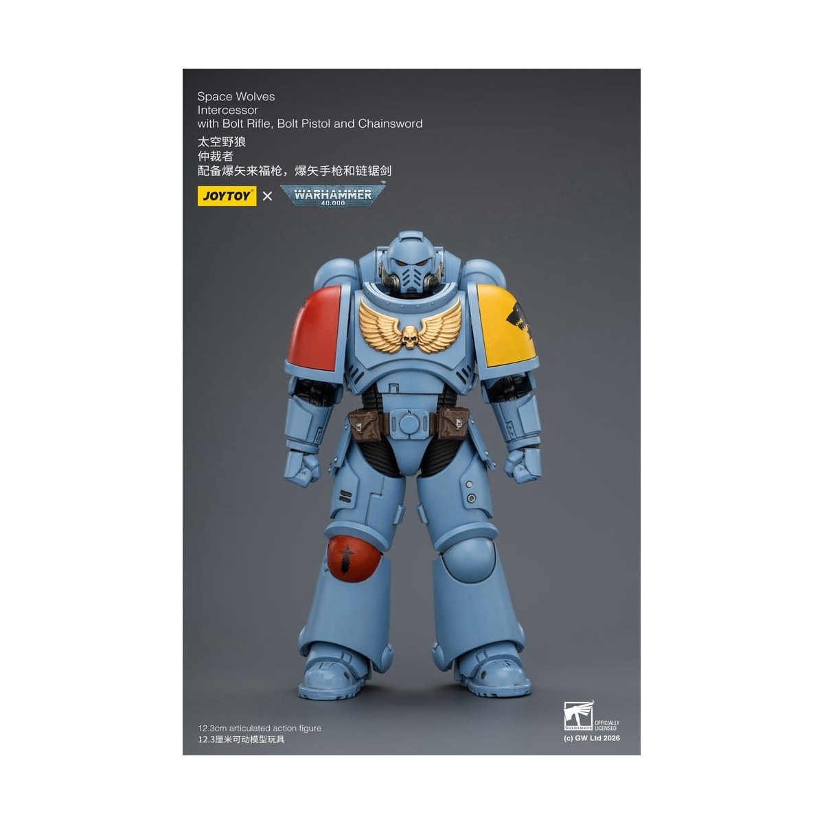 JoyToy Space Marines - Space Wolves - Intercesores 1/18 - Warhammer 40K