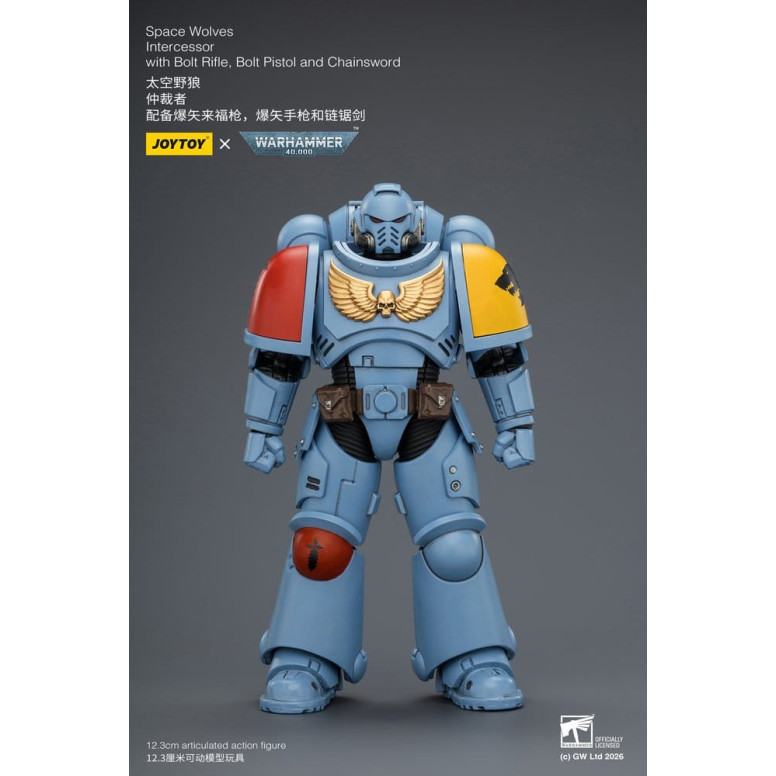 JoyToy Space Marines - Space Wolves - Intercesores 1/18 - Warhammer 40K