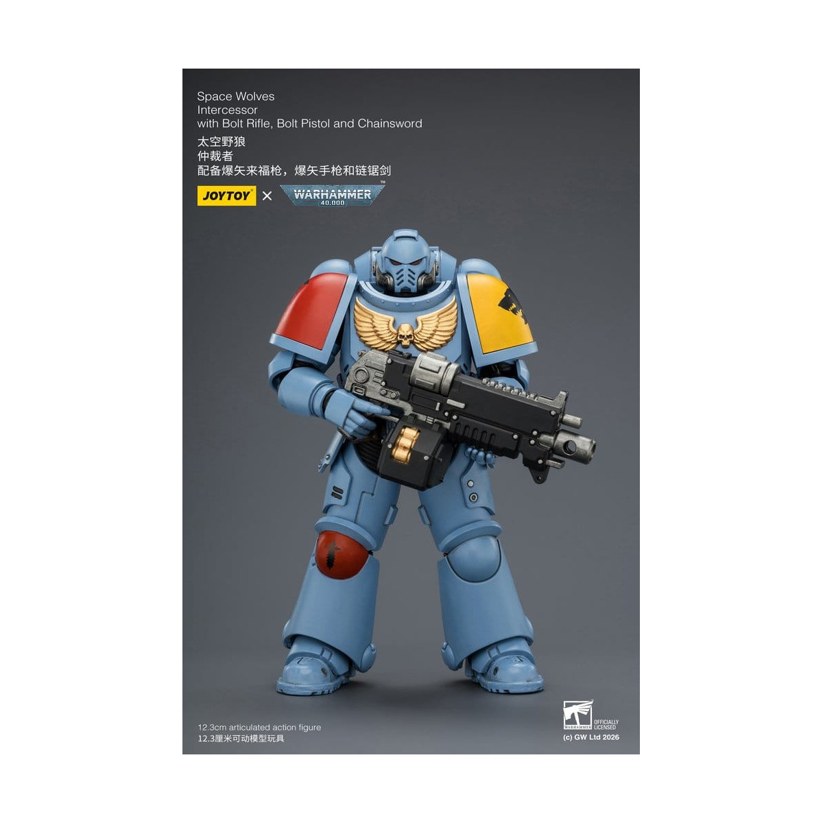 JoyToy Space Marines - Space Wolves - Intercesores 1/18 - Warhammer 40K