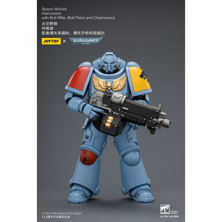 JoyToy Space Marines - Space Wolves - Intercesores 1/18 - Warhammer 40K