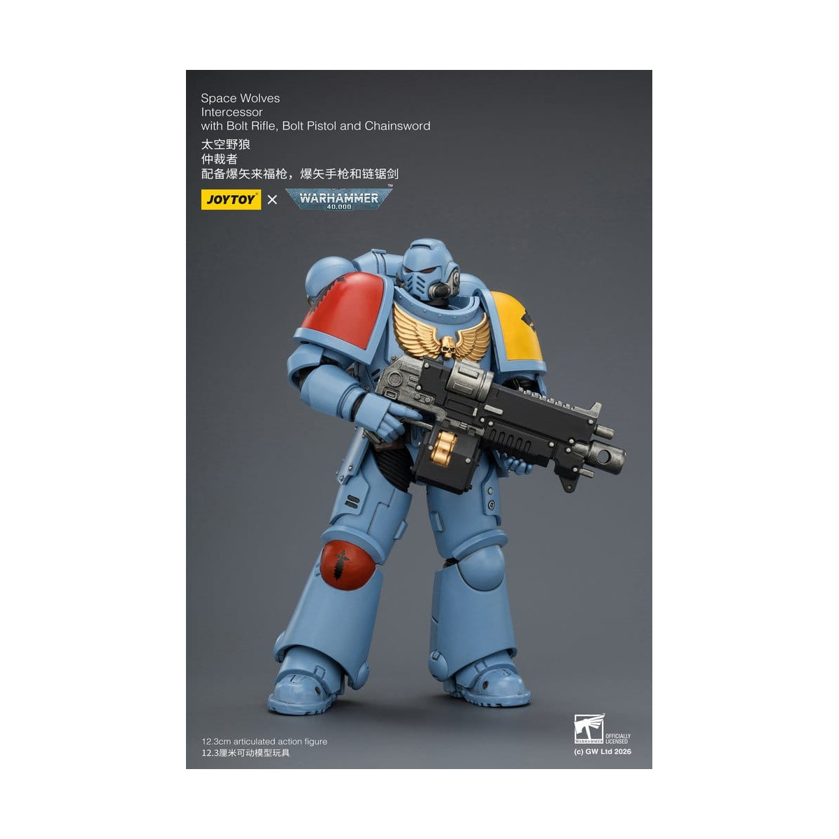 JoyToy Space Marines - Space Wolves - Intercesores 1/18 - Warhammer 40K