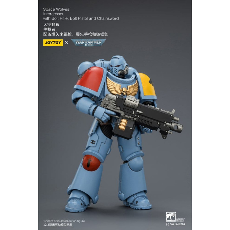 JoyToy Space Marines - Space Wolves - Intercesores 1/18 - Warhammer 40K