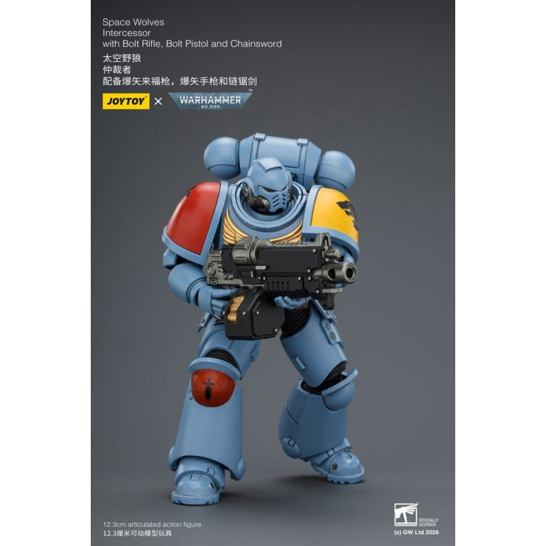 JoyToy Space Marines - Space Wolves - Intercesores 1/18 - Warhammer 40K