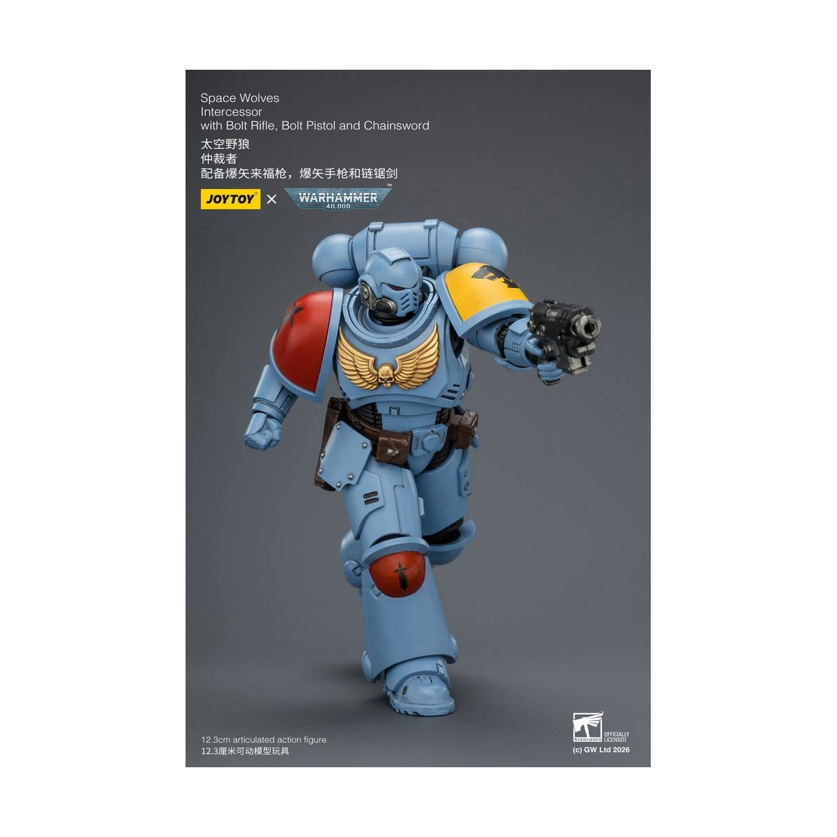 JoyToy Space Marines - Space Wolves - Intercesores 1/18 - Warhammer 40K