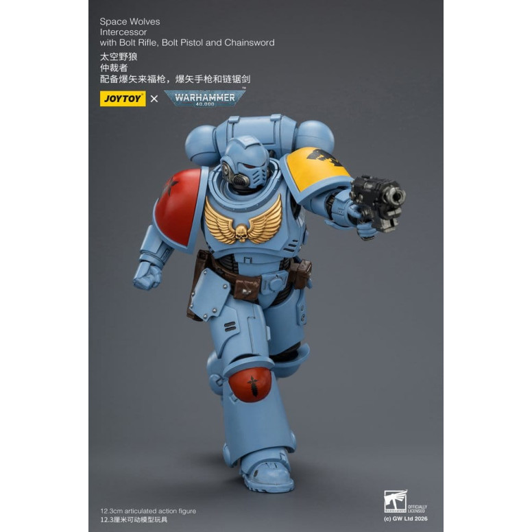 JoyToy Space Marines - Space Wolves - Intercesores 1/18 - Warhammer 40K