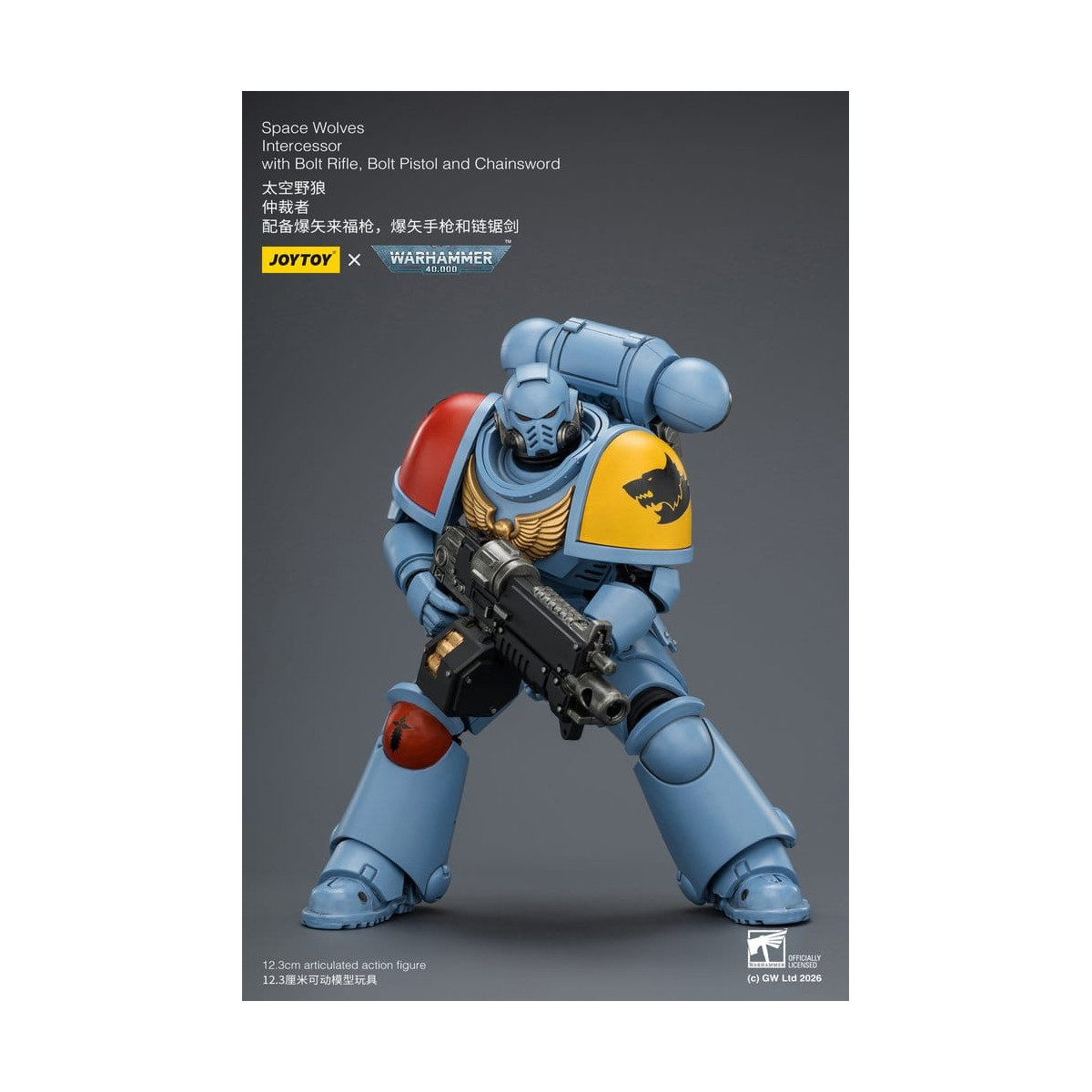 JoyToy Space Marines - Space Wolves - Intercesores 1/18 - Warhammer 40K