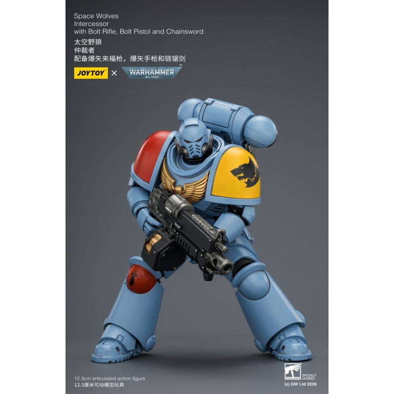 JoyToy Space Marines - Space Wolves - Intercesores 1/18 - Warhammer 40K