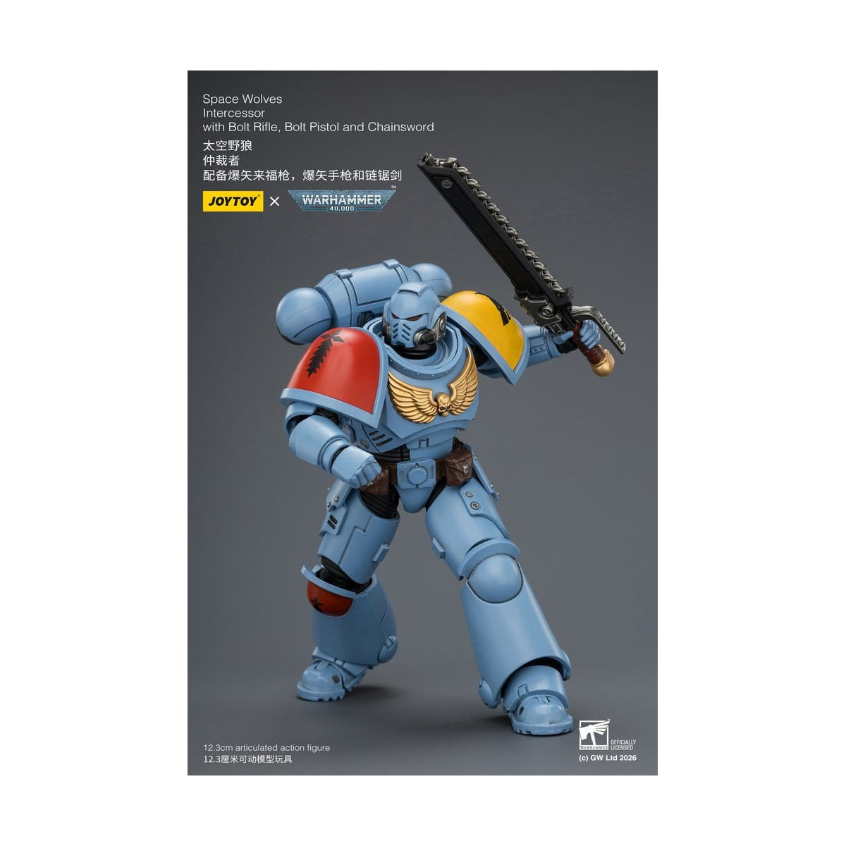 JoyToy Space Marines - Space Wolves - Intercesores 1/18 - Warhammer 40K