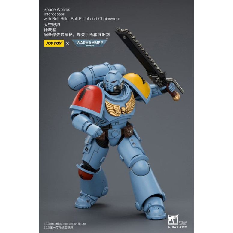 JoyToy Space Marines - Space Wolves - Intercesores 1/18 - Warhammer 40K