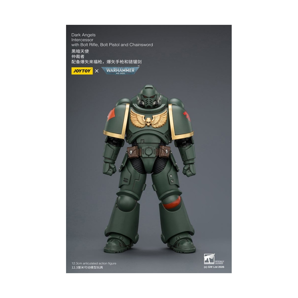 JoyToy Space Marines - Dark Angels - Intercesores 1/18 - Warhammer 40K