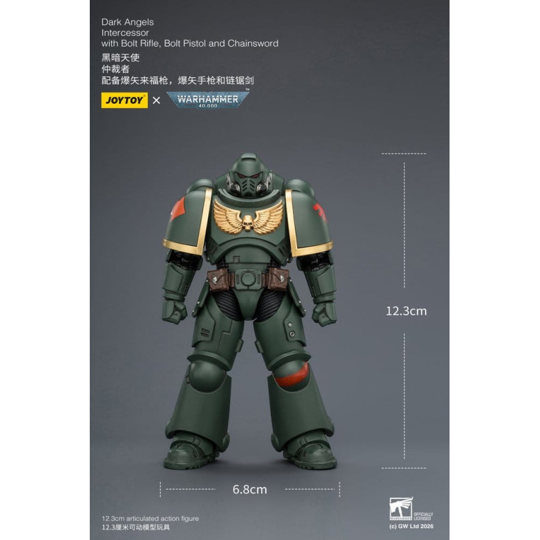 JoyToy Space Marines - Dark Angels - Intercesores 1/18 - Warhammer 40K