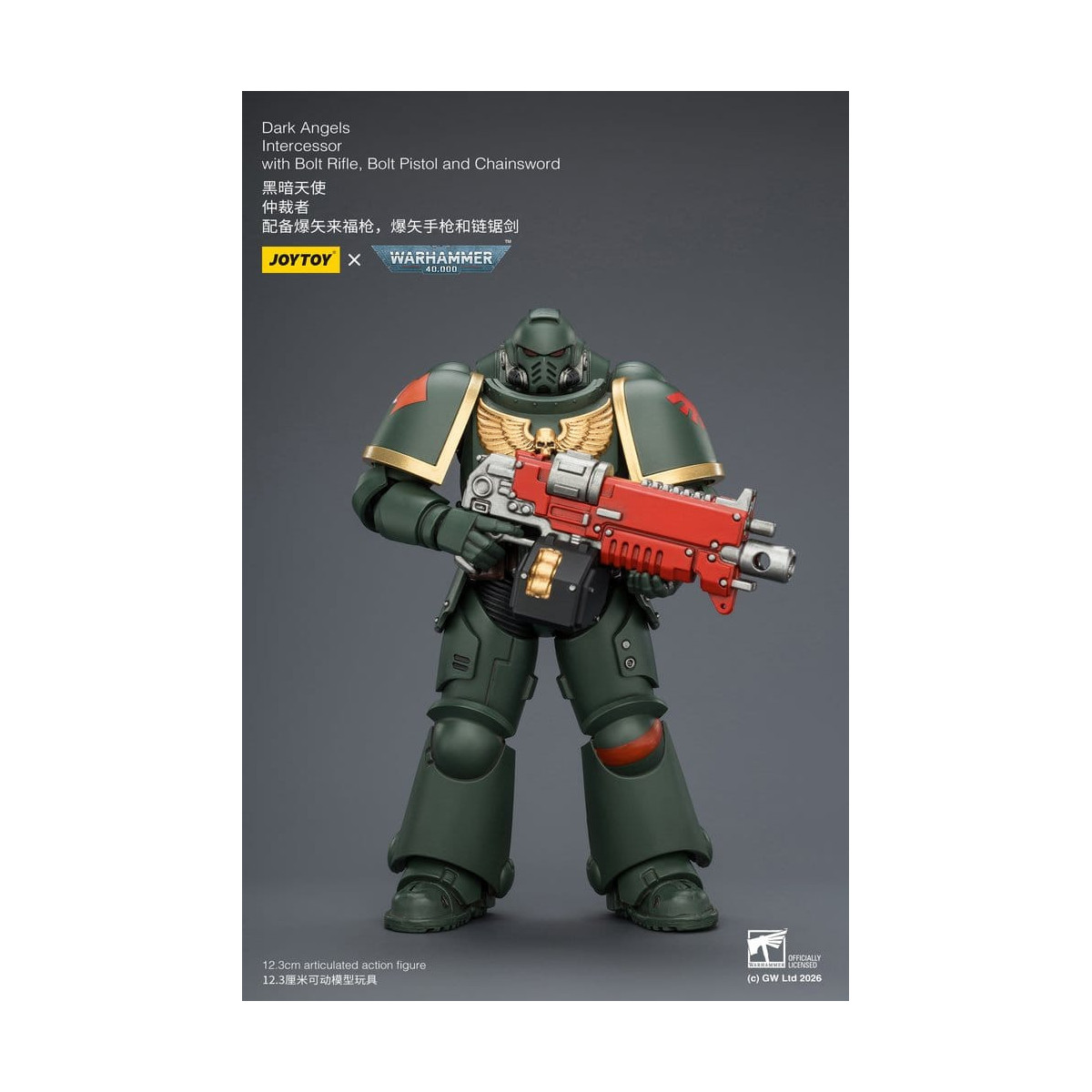 JoyToy Space Marines - Dark Angels - Intercesores 1/18 - Warhammer 40K