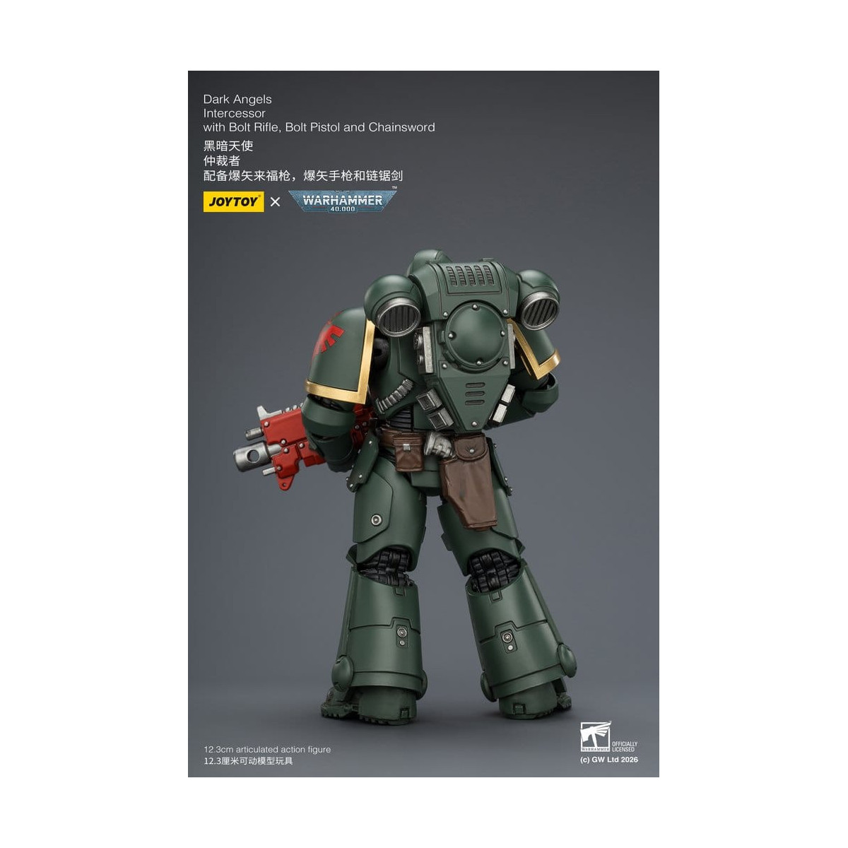 JoyToy Space Marines - Dark Angels - Intercesores 1/18 - Warhammer 40K