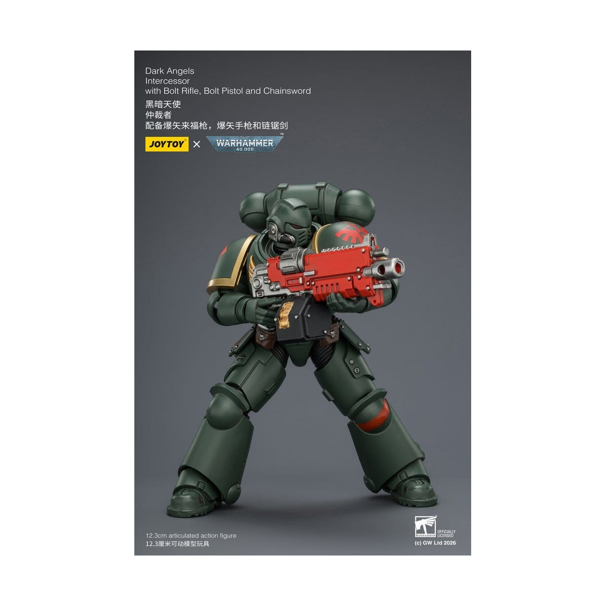 JoyToy Space Marines - Dark Angels - Intercesores 1/18 - Warhammer 40K