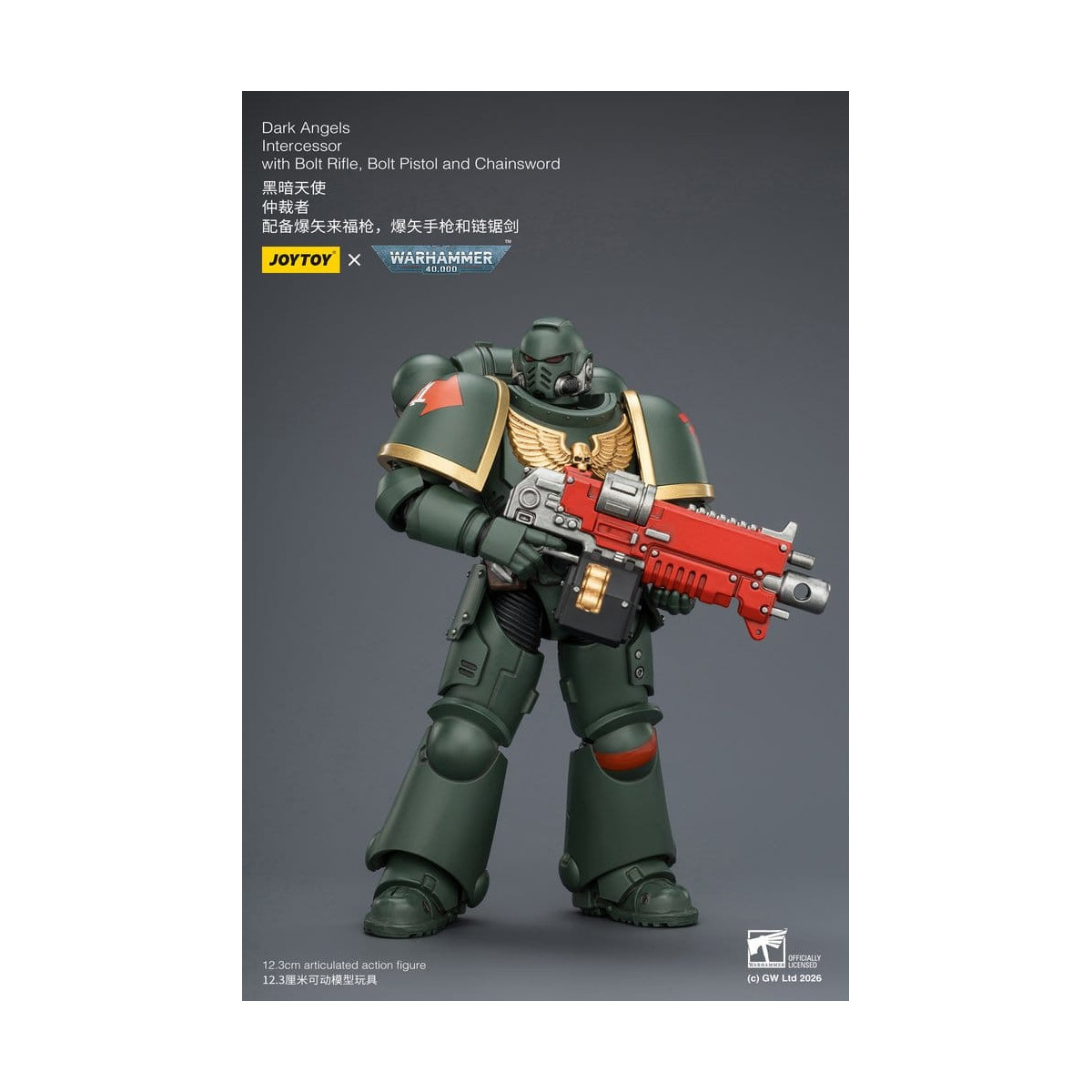 JoyToy Space Marines - Dark Angels - Intercesores 1/18 - Warhammer 40K