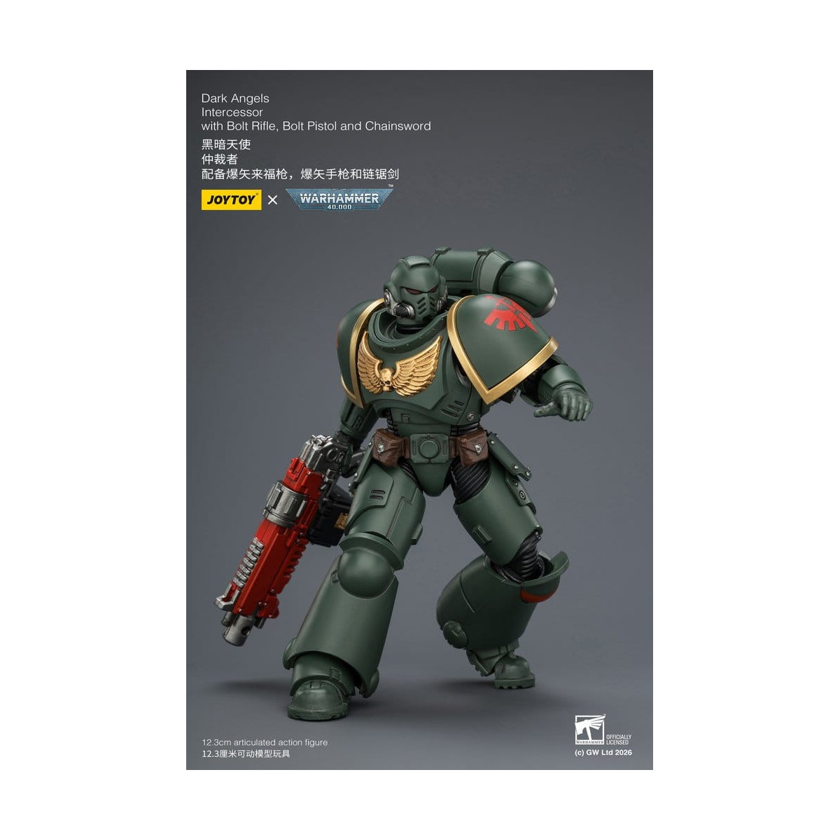 JoyToy Space Marines - Dark Angels - Intercesores 1/18 - Warhammer 40K