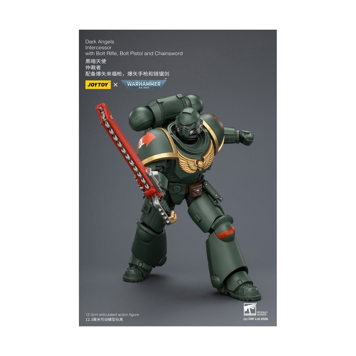 JoyToy Space Marines - Dark Angels - Intercesores 1/18 - Warhammer 40K