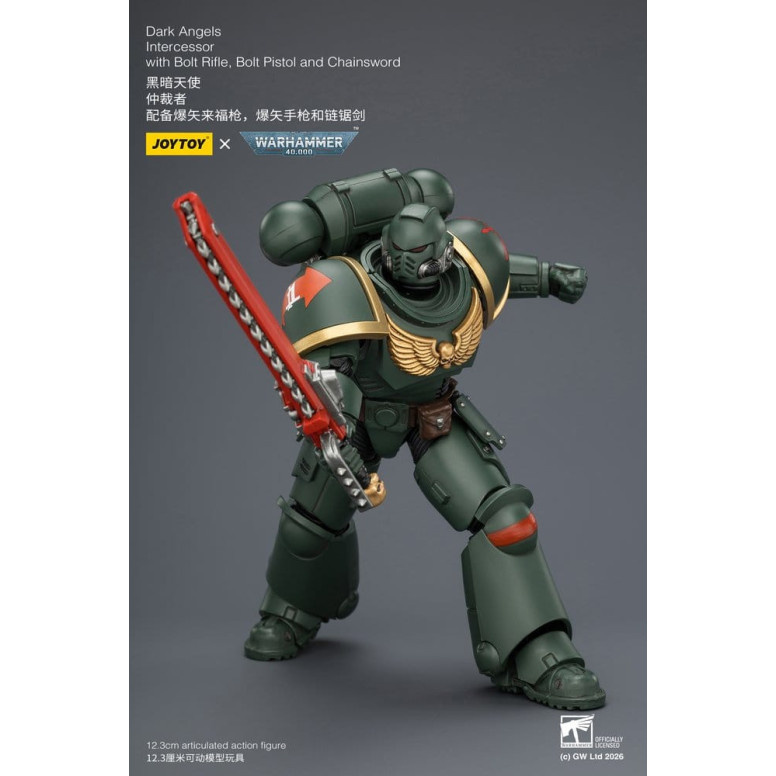 JoyToy Space Marines - Dark Angels - Intercesores 1/18 - Warhammer 40K