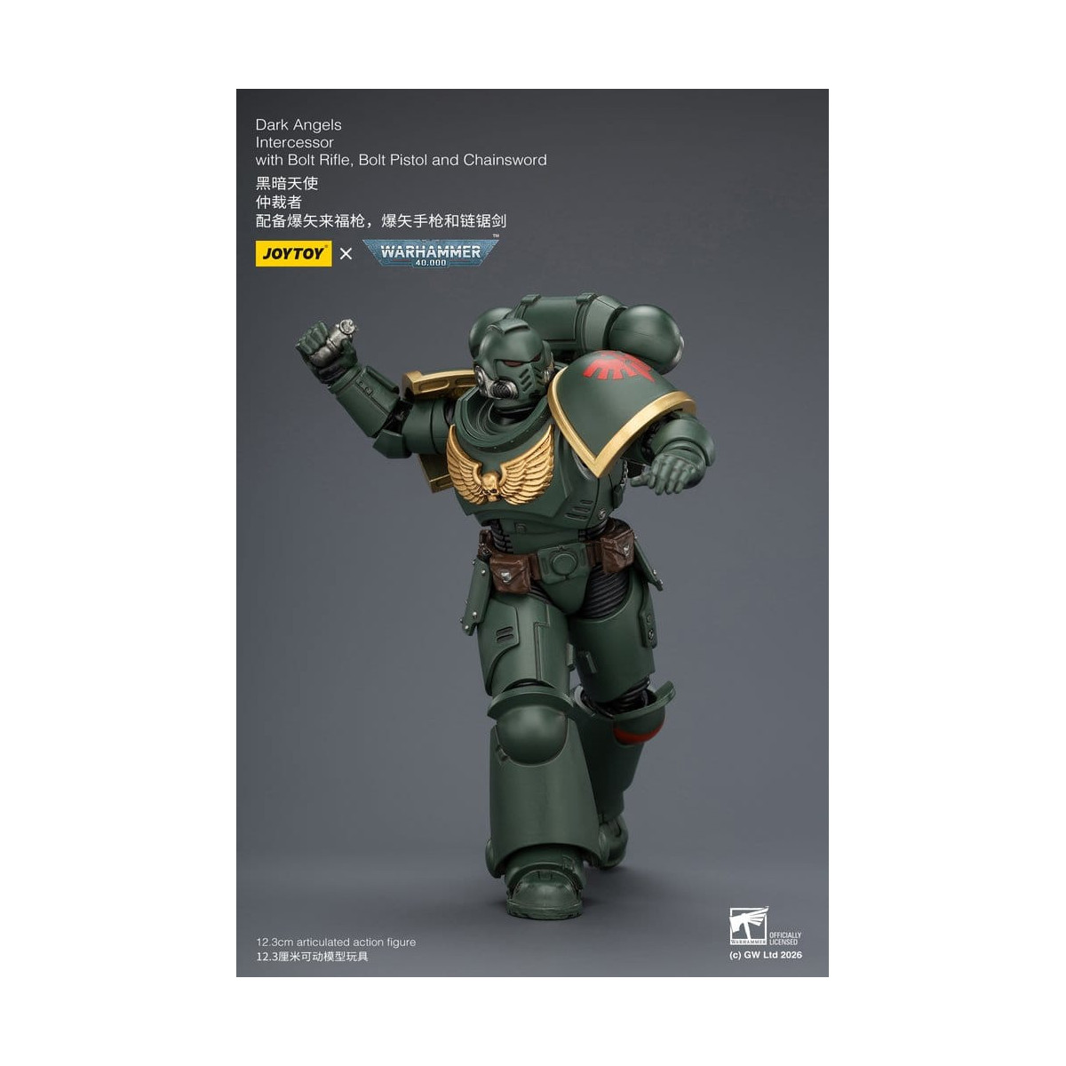 JoyToy Space Marines - Dark Angels - Intercesores 1/18 - Warhammer 40K