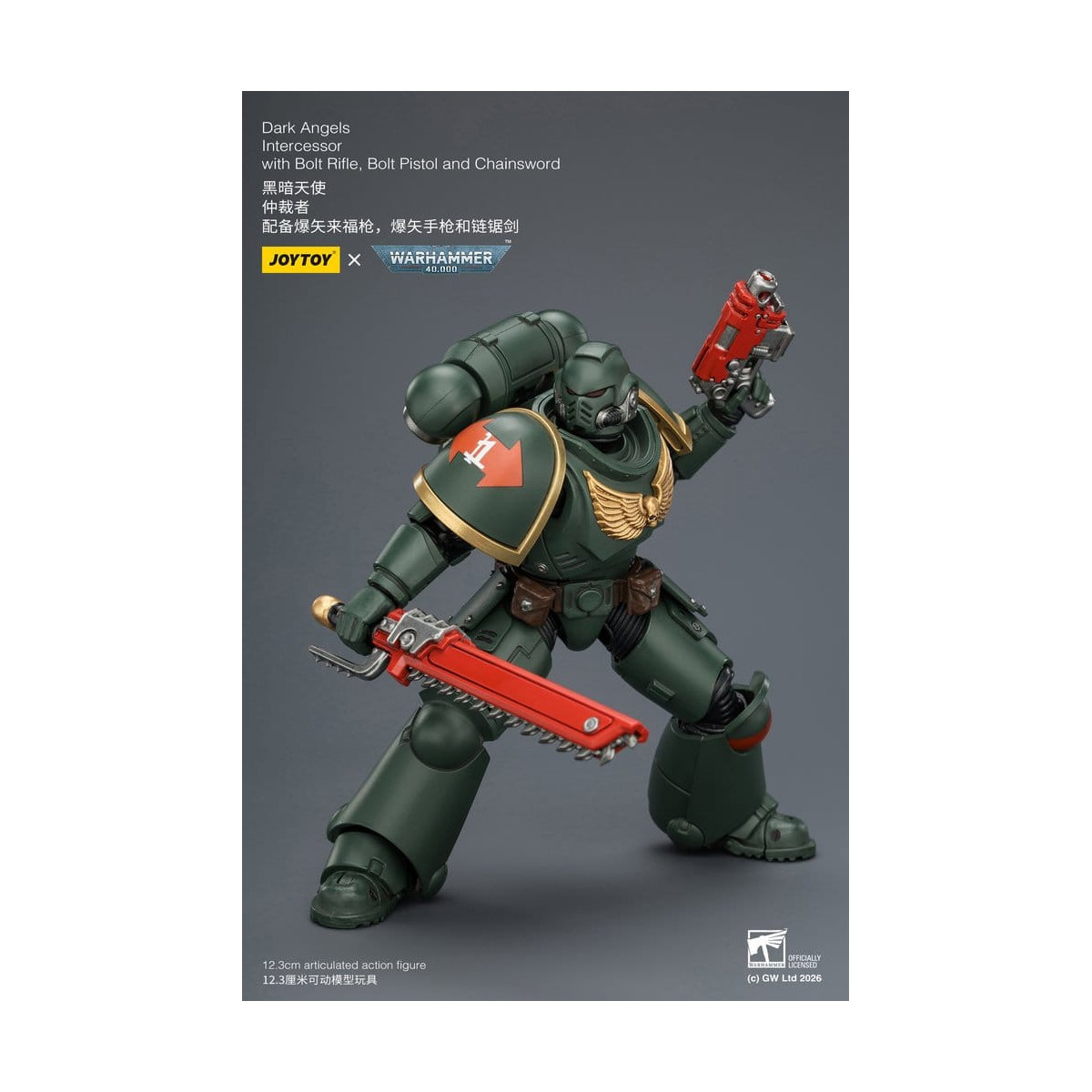 JoyToy Space Marines - Dark Angels - Intercesores 1/18 - Warhammer 40K