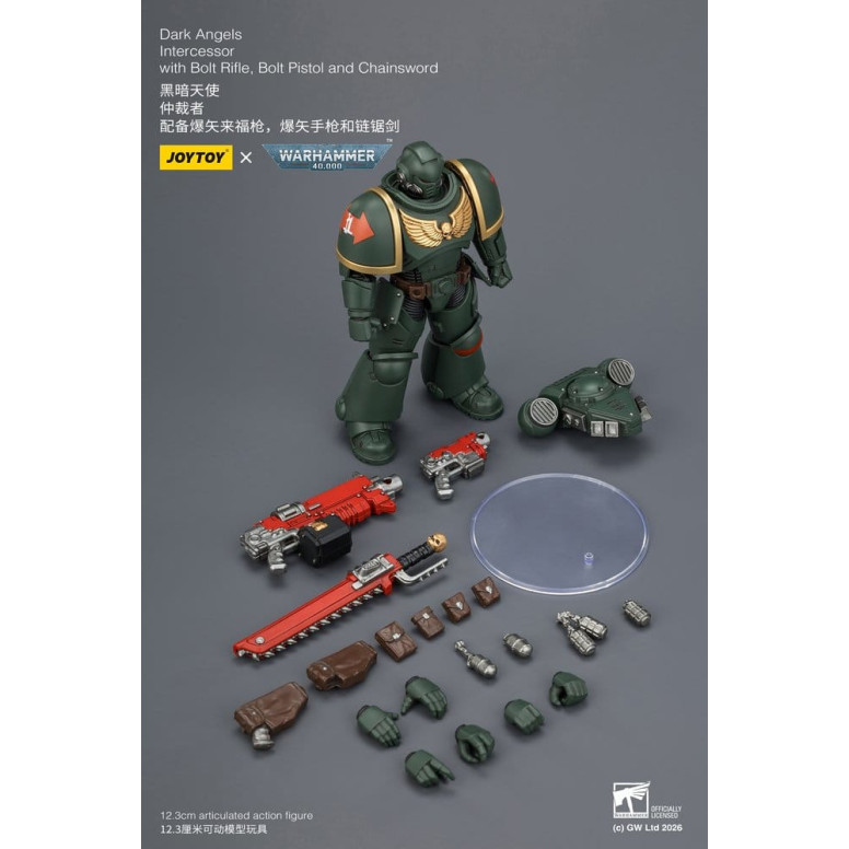 JoyToy Space Marines - Dark Angels - Intercesores 1/18 - Warhammer 40K
