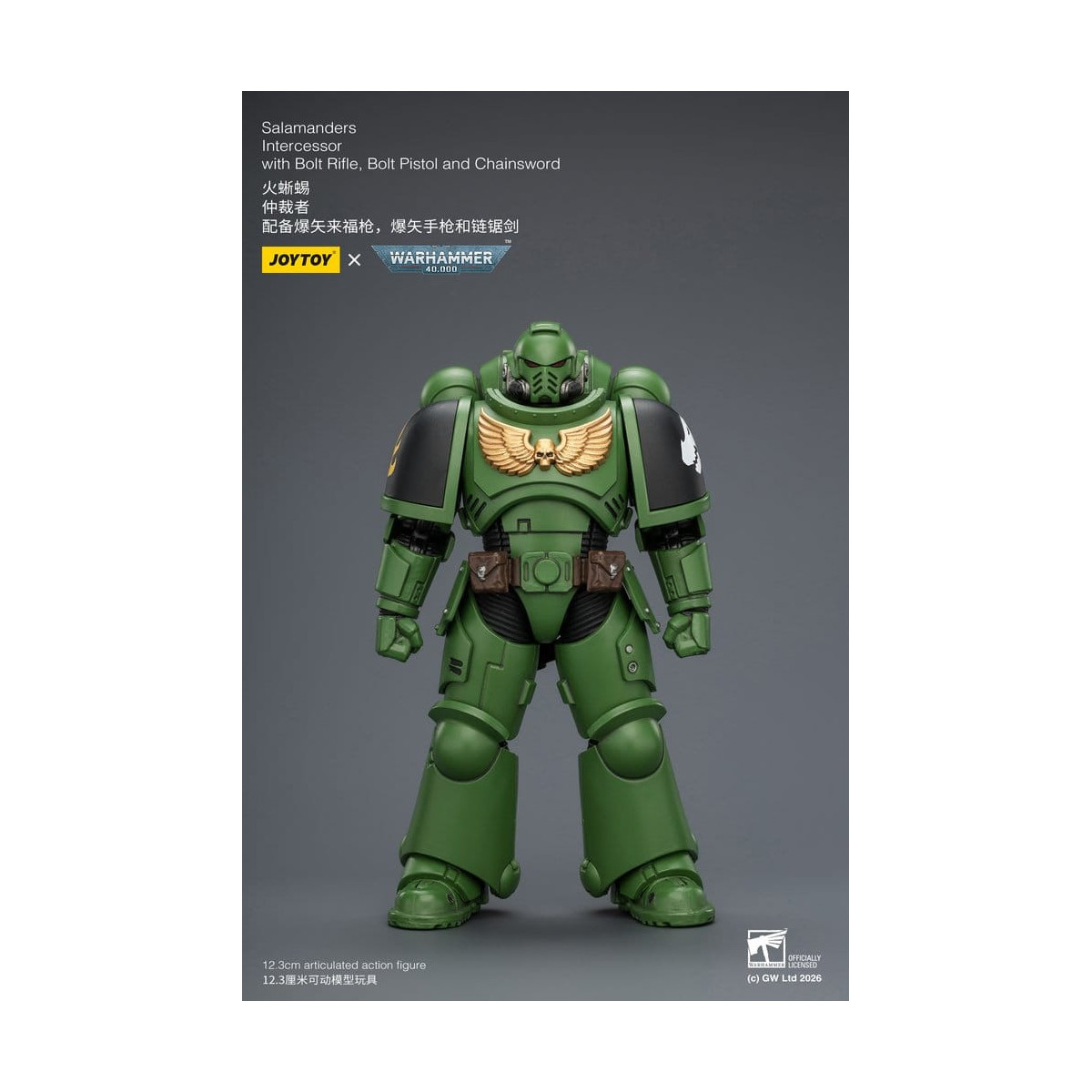 JoyToy Space Marines - Salamanders - Intercesores 1/18 - Warhammer 40K