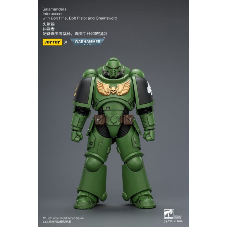JoyToy Space Marines - Salamanders - Intercesores 1/18 - Warhammer 40K