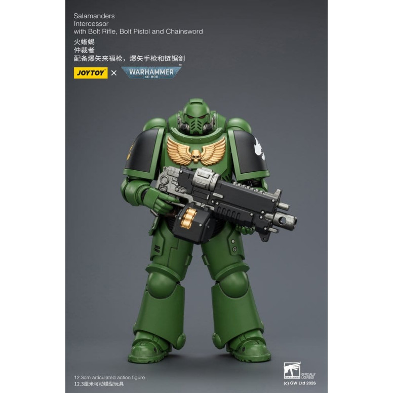 JoyToy Space Marines - Salamanders - Intercesores 1/18 - Warhammer 40K