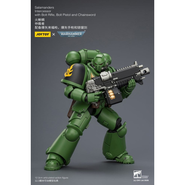 JoyToy Space Marines - Salamanders - Intercesores 1/18 - Warhammer 40K