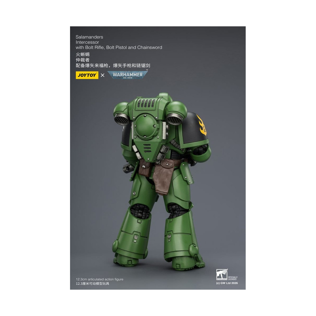 JoyToy Space Marines - Salamanders - Intercesores 1/18 - Warhammer 40K