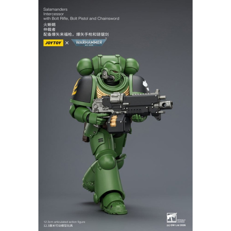 JoyToy Space Marines - Salamanders - Intercesores 1/18 - Warhammer 40K