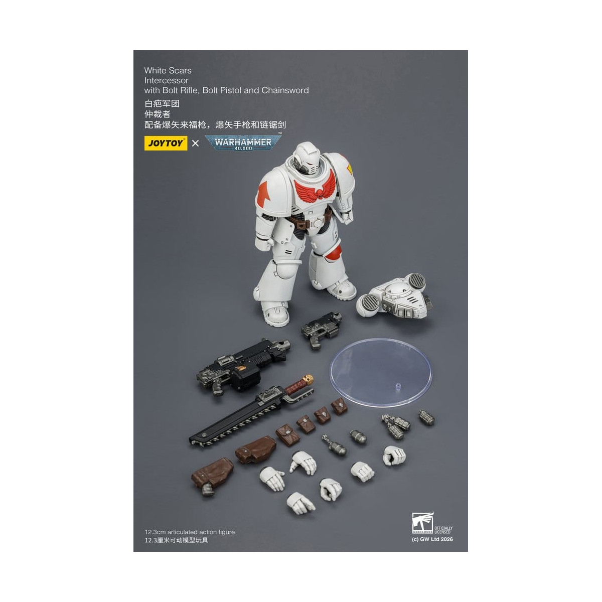 JoyToy Space Marines - Cicatrices Blancas - Intercesores 1/18 - Warhammer 40K