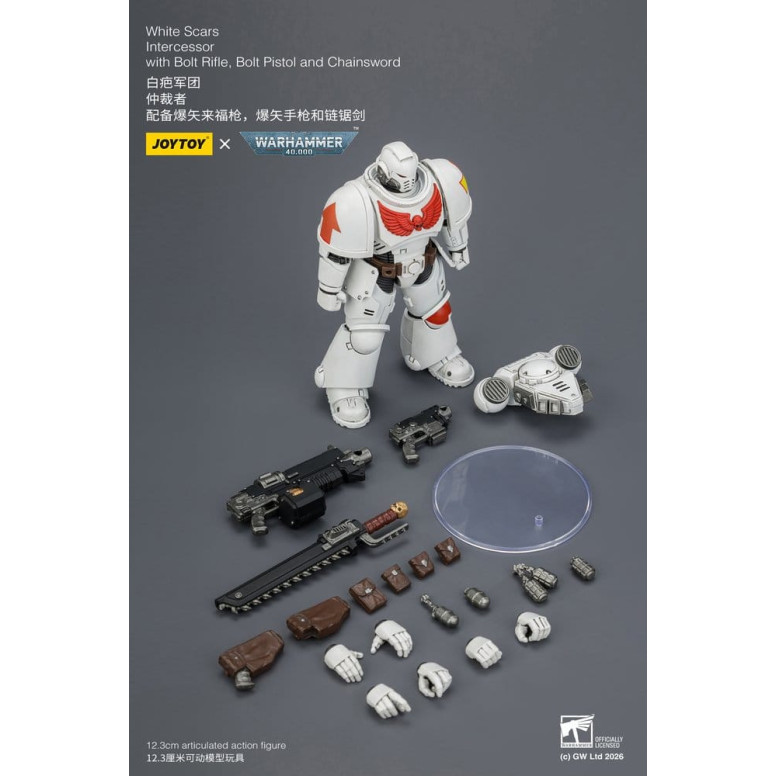 JoyToy Space Marines - Cicatrices Blancas - Intercesores 1/18 - Warhammer 40K