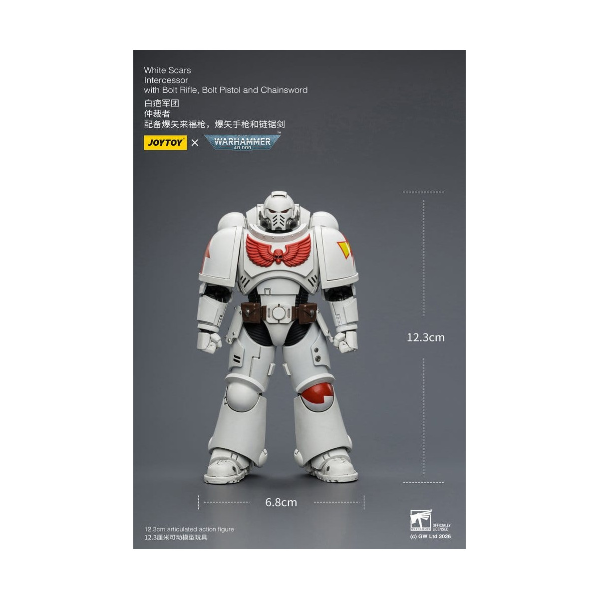 JoyToy Space Marines - Cicatrices Blancas - Intercesores 1/18 - Warhammer 40K